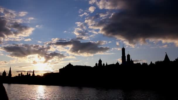 Moscow, Kremlin Embankment — Stock Video