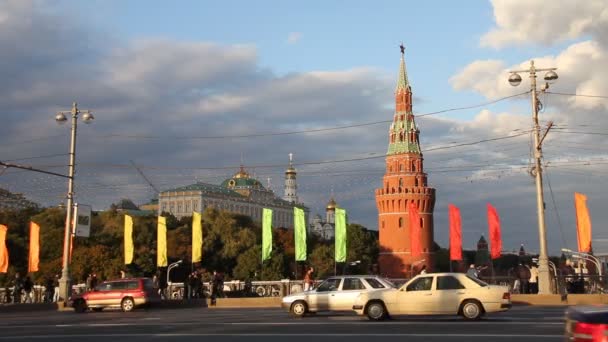 Torre do Kremlin — Vídeo de Stock