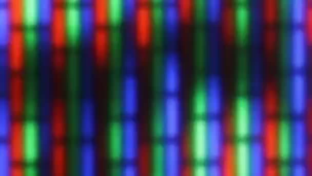 Fond scintillant sur l'écran de télévision 