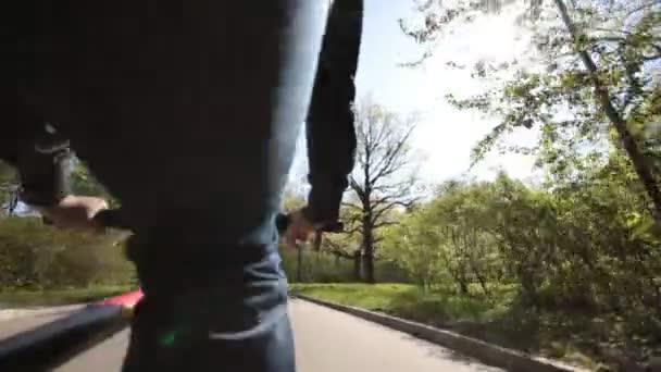 Promenade sur le vélo 