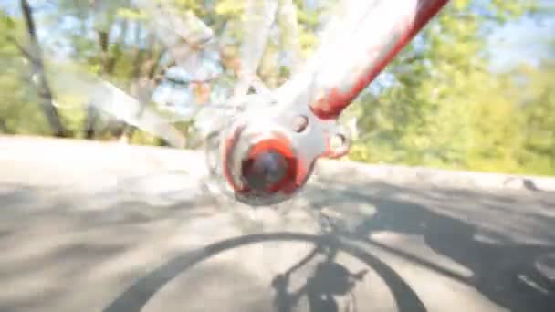 Spacer na rowerze — Wideo stockowe