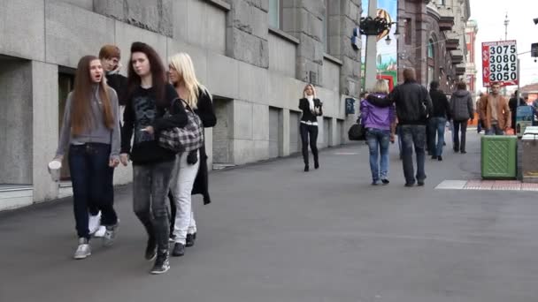 In Moskau — Stockvideo