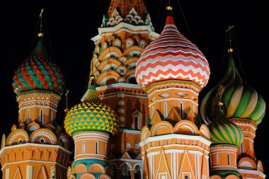 gece Aziz basil Katedrali