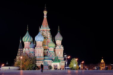 gece Aziz basil Katedrali