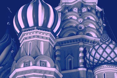 gece Aziz basil Katedrali