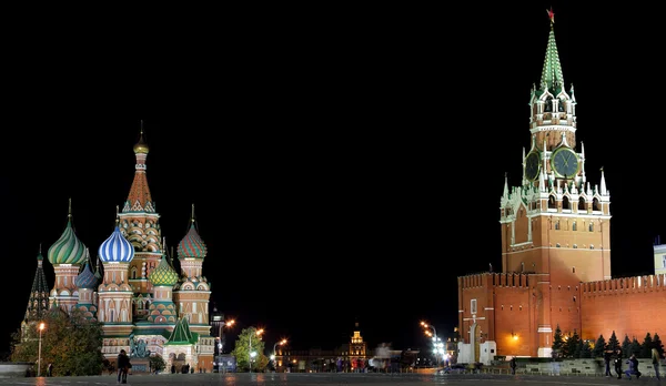 Night red Square — Stock Photo, Image