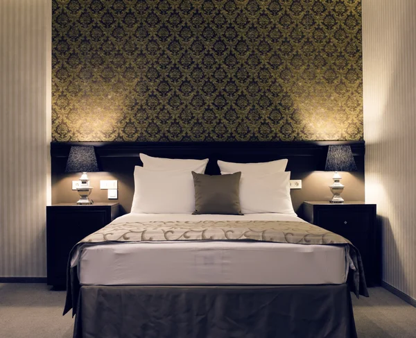 Elegance bedroom Royalty Free Stock Images