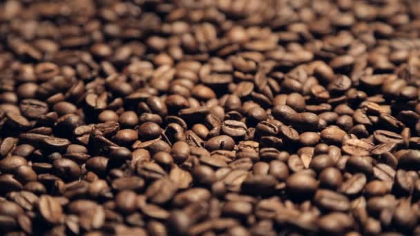 Coffee in motion close-up — Stock Video