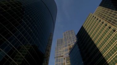 Grup gökdelenler Panoraması