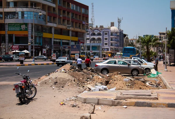 Hurghada rua — Fotografia de Stock