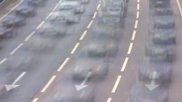 Autoroute voiture time lapse Moscou — Video