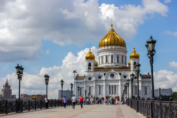 Kathedraal van Christus de Verlosser. Rusland, Moskou — Stockfoto