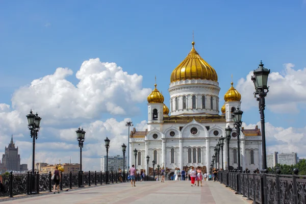 Kathedraal van Christus de Verlosser. Rusland, Moskou — Stockfoto