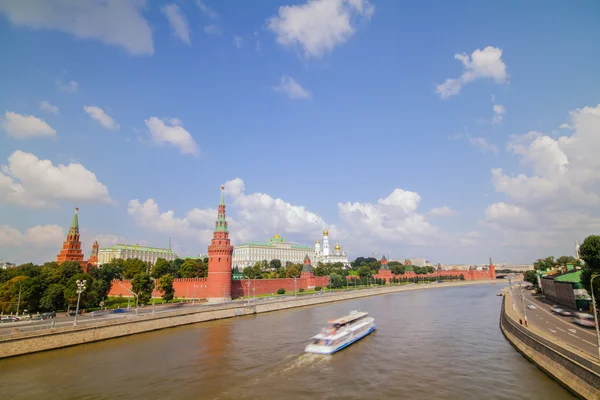 Terraplén del Kremlin de Moscú — Foto de Stock