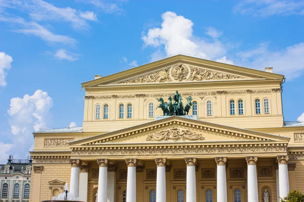 Divadlo Bolshoi v Moskvě, Rusko — Stock fotografie