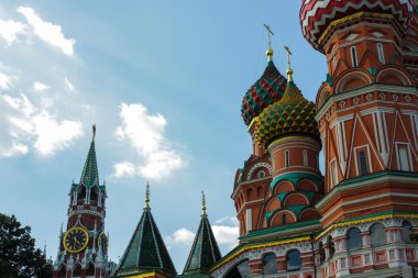 güneşli Moskova kremlin