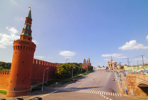 Güneşli Moskova kremlin — Stok fotoğraf