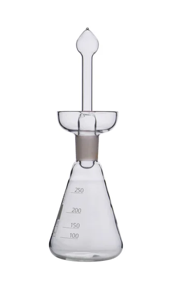 Lab. Test-tubes. Laboratory glassware on a background — Stock Photo, Image
