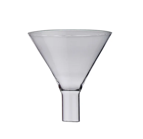 Lab. scientific glassware -funnel on a background — Stock Photo, Image