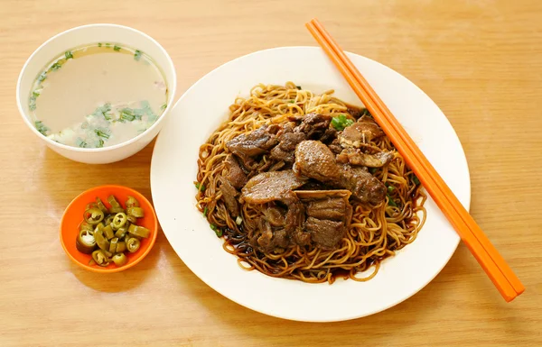 Duck noodle. food asia — Stock Photo, Image