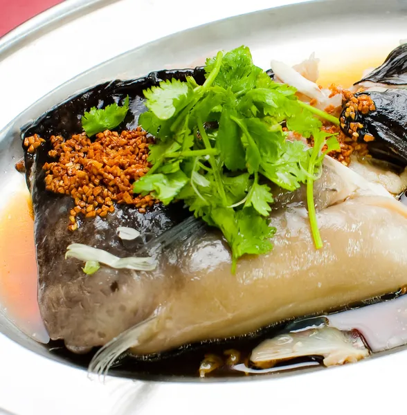 fish. steamed fish chinese asia style