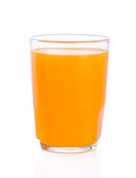 Orangensaft auf einem Hintergrund — Stockfoto