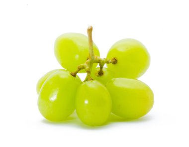 Grapes Isolated on the white