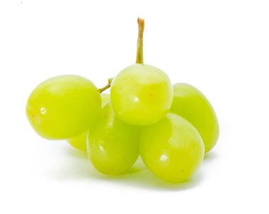 Grapes Isolated on the white