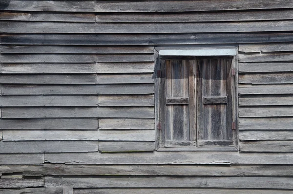 アジアン スタイル古い木の家の壁のテクスチャ — ストック写真