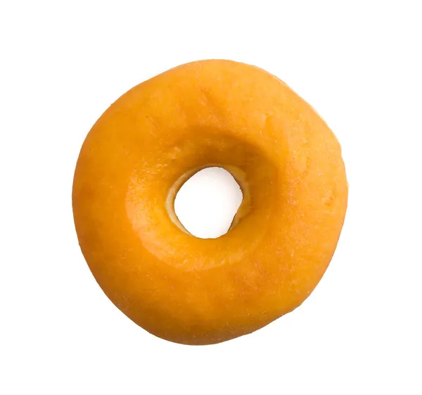 Ντόνατ απομονωμένο σε λευκό φόντο — Φωτογραφία Αρχείου