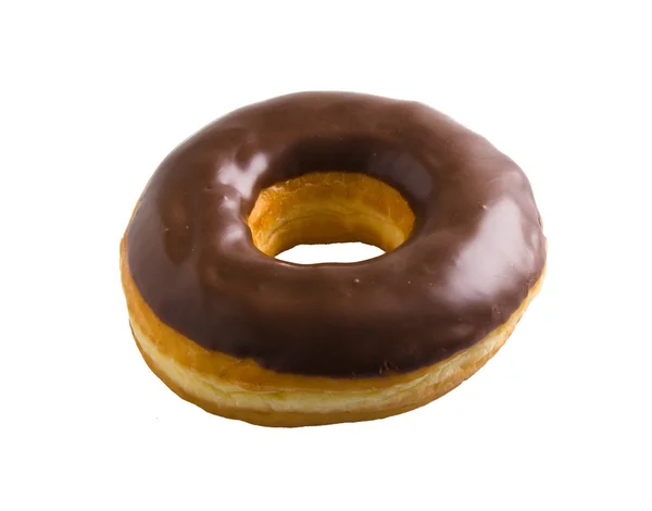 Donut isolado no fundo branco — Fotografia de Stock