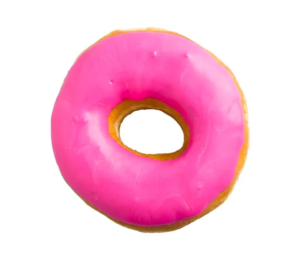 Donut isolerad på vit bakgrund — Stockfoto