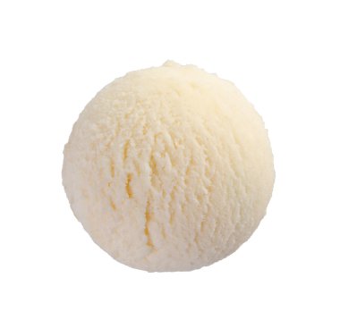 dondurma kaşık. vanilyalı dondurma