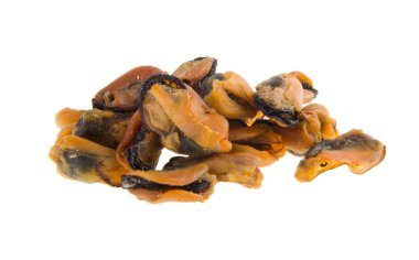 Çin stili kurutulmuş zemin üzerinde istiridye