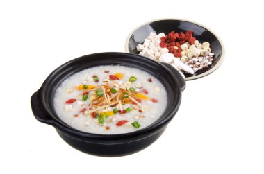 tatlı patates ile basit ve sağlıklı yulaf lapası pişirdim. Diyet için bir