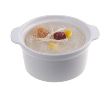 Kuş yuvası. Haşlanmış kuş yuvası