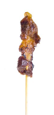 satay. Asya Mutfağı - arka planda satay