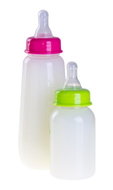 Biberon süt zemin üzerine