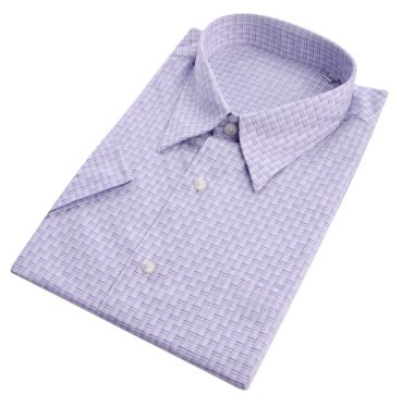 Beyaz arka plan üzerinde elbise gömlek