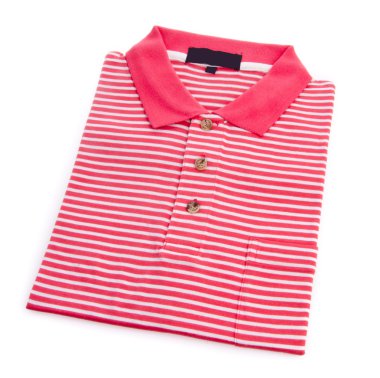 Polo gömlek beyaz zemin üzerine