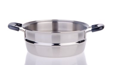 Paslanmaz çelik aranjman arka plan üzerinde