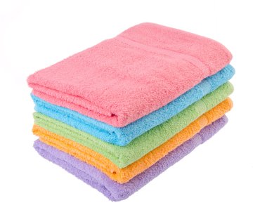 havlu, banyo havlusu zemin üzerine.