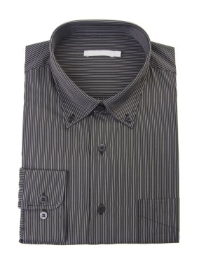 Beyaz arka plan üzerinde elbise gömlek