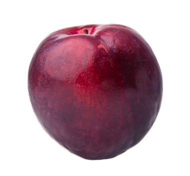 Erik. arka planda olgun Erik meyve