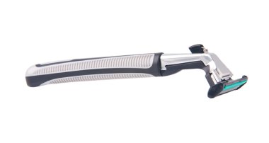 Emanet tıraş makinesi veya arka plan üzerinde jilet