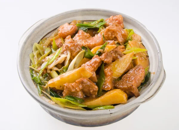 Cerdo. cocina china comida asiática — Foto de Stock