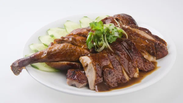 Pato. pato asado cocina tradicional china — Foto de Stock