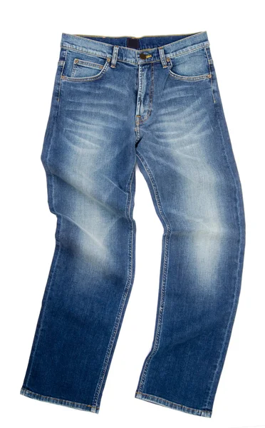 Jeans, stylish jeans on blackground — Stock Photo, Image