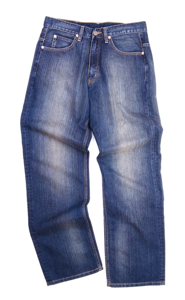 Jeans, stylish jeans on blackground — Stock Photo, Image