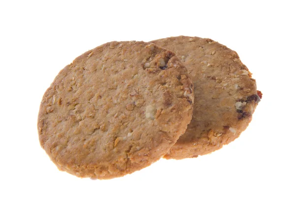 クッキー、背景に自家製のクッキー — ストック写真
